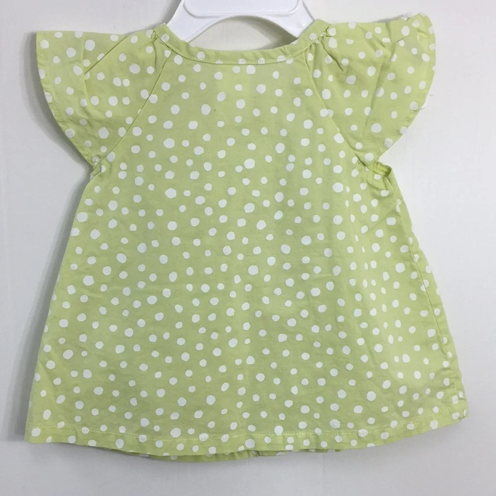 Carters Girls Blue and Green Summer Outfits Bundle of 5 Size 6 mo EXCELLENT
